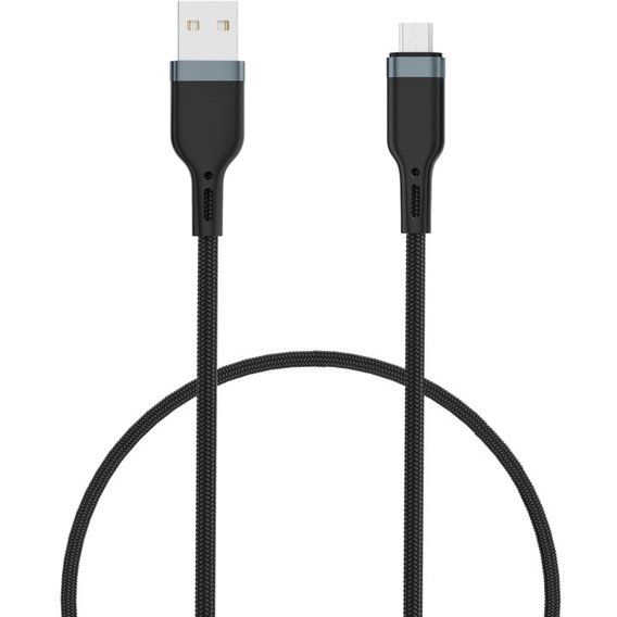 Кабель WiWU PT03 Platinum Charger Cable USB to Micro, 1.2, black