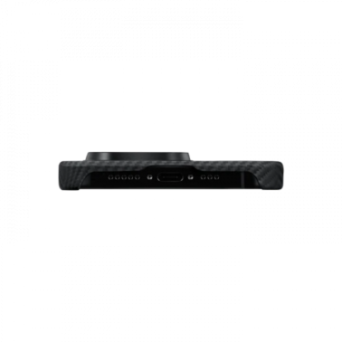 Чохол Pitaka MagEZ Case 4 Twill 1500D Black/Grey for iPhone 15 Pro Max (KI1501PM)