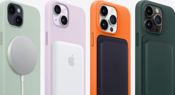 Чохол Apple Silicone Case with MagSafe iPhone 14 Pro Max (1:1 original) Iris