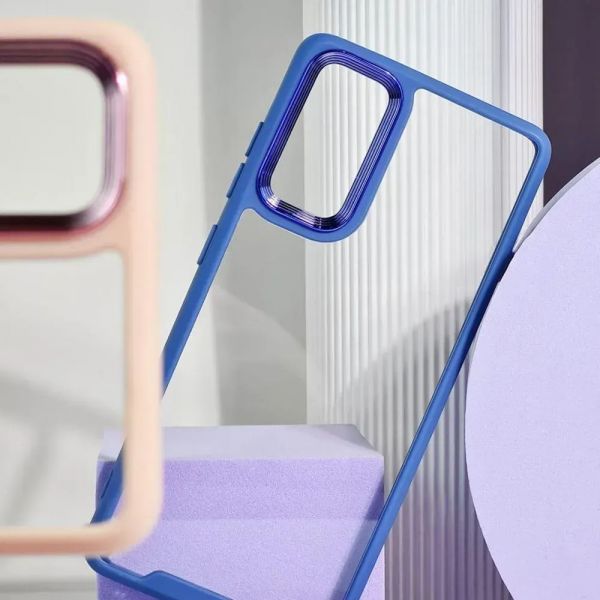 Силіконовий чохол для Samsung Galaxy A14 Transparent (синій)