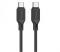 Кабель Hoco X90 Cool silicone charging data cable for Type-C Black