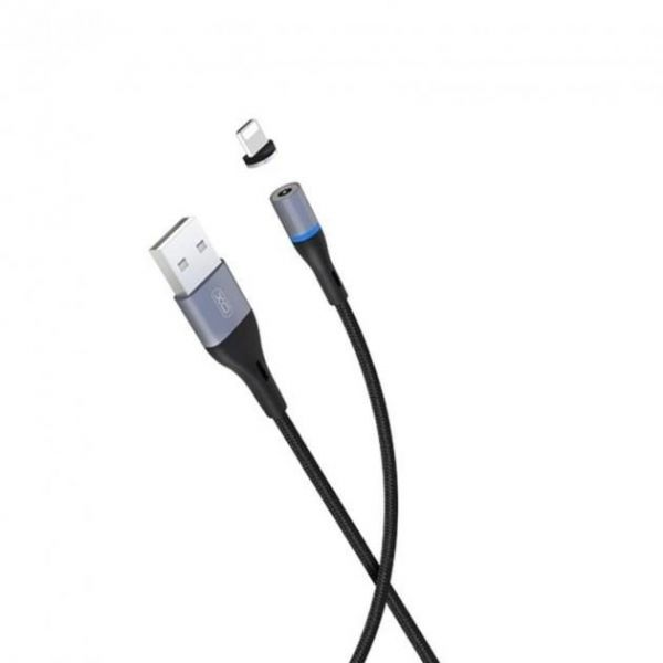 Кабель XO NB125 Lightning USB Magnetic черный