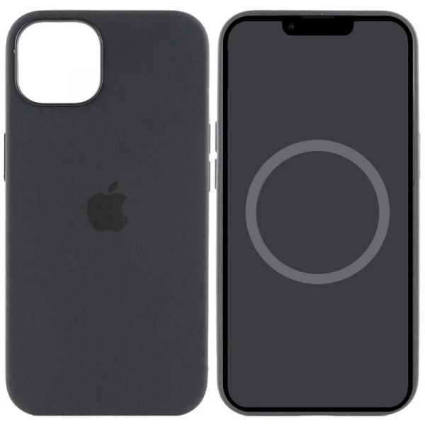 Чохол Apple Silicone Case with Animation & MagSafe iPhone 15 Pro (1:1 original), Black