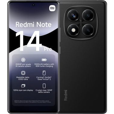 Смартфон Xiaomi Redmi Note 14 Pro 4G 8/256GB Black