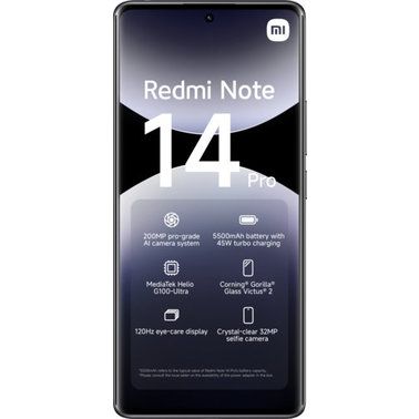 Смартфон Xiaomi Redmi Note 14 Pro 4G 8/256GB Black