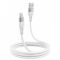 Кабель Proove Soft Silicone Lightning 2.4A (1m) (white)