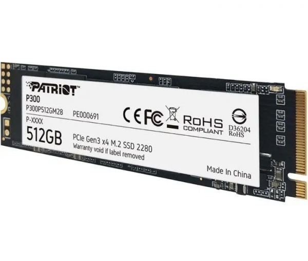 SSD накопичувач PATRIOT P300 512 GB (P300P512GM28)