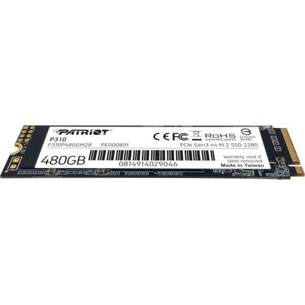 SSD накопичувач PATRIOT P310 480 GB (P310P480GM28)