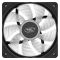 Вентилятор DeepCool RF120B, 120х120х25 мм, 3-pin, 4-pin, черный с белым