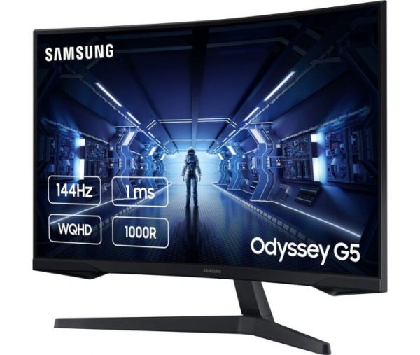 Монітор Samsung 27" Odyssey G5 LC27G55T (LC27G55TQBIXCI)