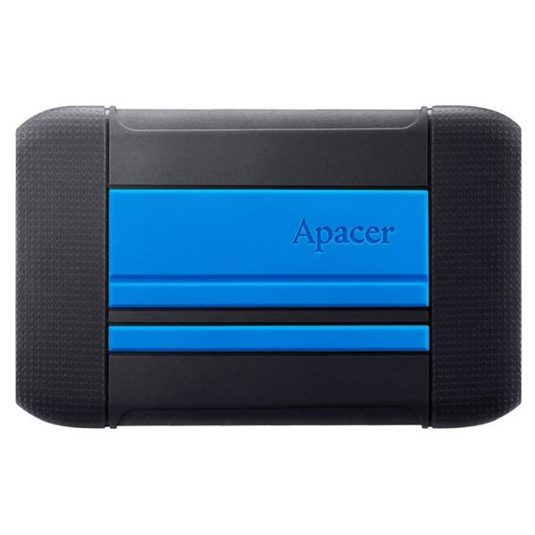 Зовнішній жорсткий диск 2.5" USB 2TB Apacer AC633 Black/Blue (AP2TBAC633U-1)