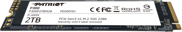 SSD накопичувач PATRIOT P300 2 TB (P300P2TBM28)