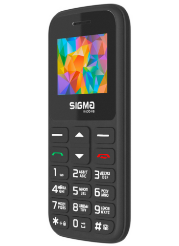 Мобільний телефон Sigma Comfort 50 Black (4827798120910)