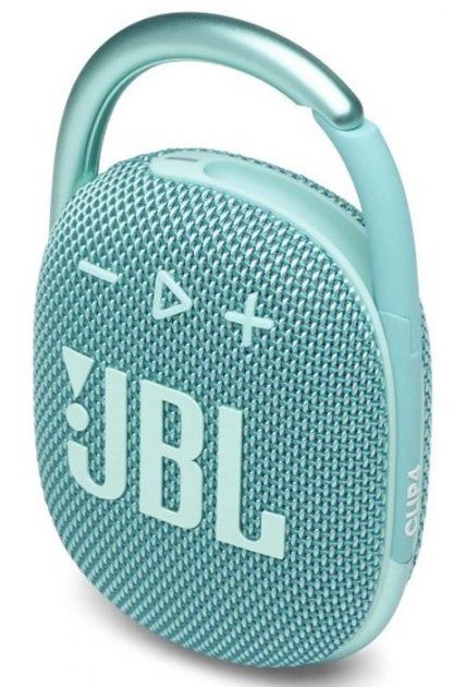 Портативна акустика JBL Clip 4 Teal (JBLCLIP4TEAL)