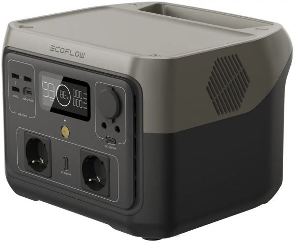 Зарядна станція EcoFlow RIVER 2 Max 512Wh | 500W (ZMR610-B-EU)