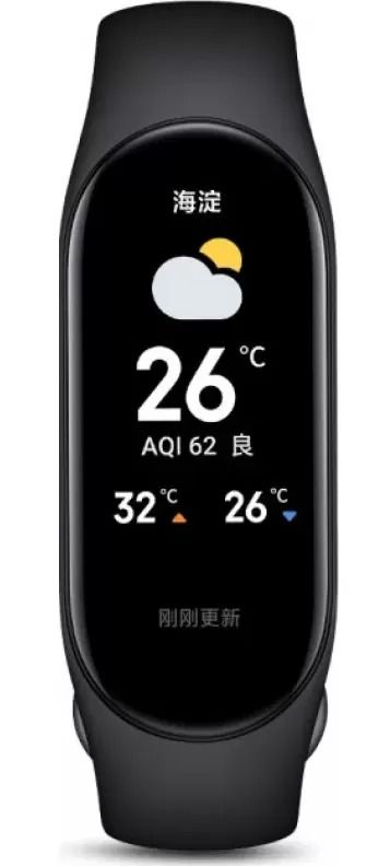 Фітнес браслет Xiaomi Mi Smart Band 7 Black Global (BHR6008GL)