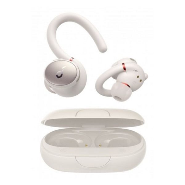 Навушники TWS Anker SoundCore Sport X10 Oat White (A3961G21)