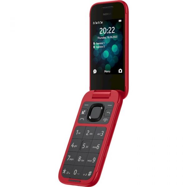 Мобільний телефон Nokia 2660 Flip Red (1GF011PPB1A03)