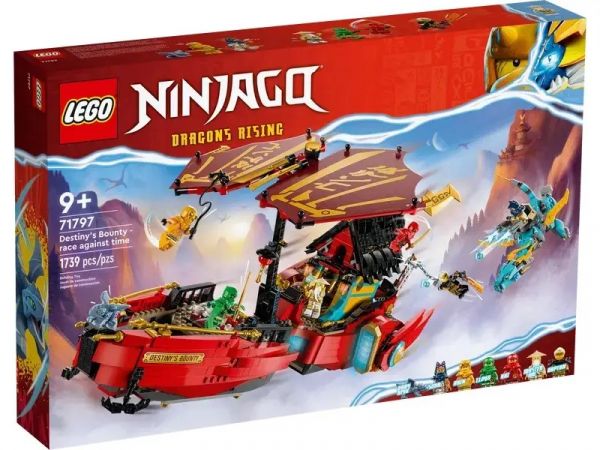 Блоковий конструктор LEGO Ninjago Дарунок долі - перегони з часом (71797)