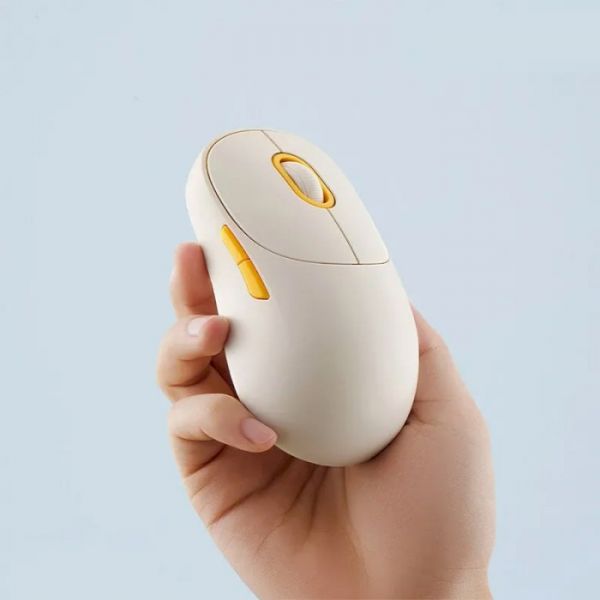 Миша бездротова Xiaomi Mi Wireless Mouse 3 Beige (BHR7638CN)