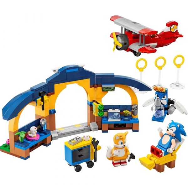 Блоковий конструктор LEGO Майстерня Тейлза та Літак Торнадо (76991)
