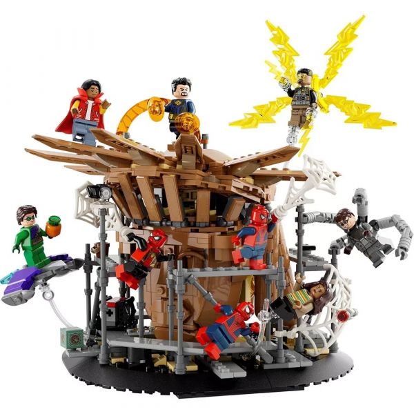 Блоковий конструктор LEGO Marvel Вирішальний бій Людини-Павука (76261)