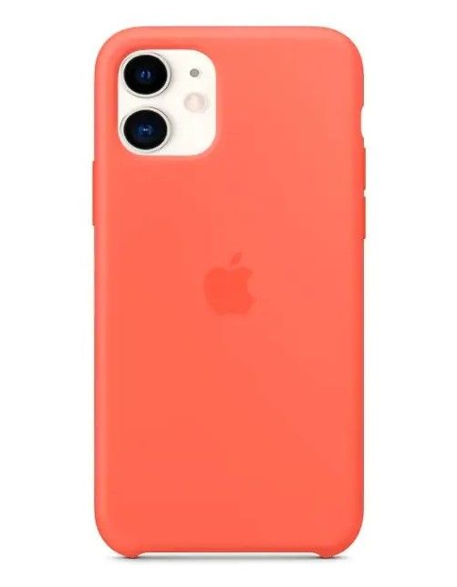 Чохол Apple Silicone Case Orange for IPhone 11