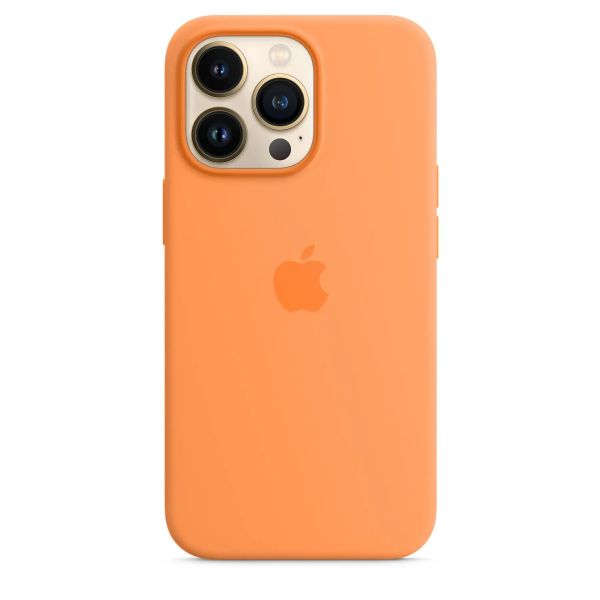 Чохол Silicone Case iPhine 13 Pro (1:1 original) Marigold