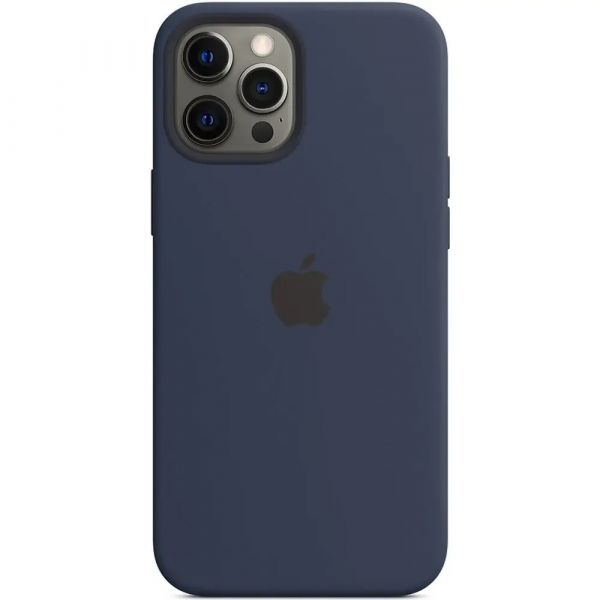 Чохол Apple Silicone Case for iPhone 12 Pro Max Deep Navy