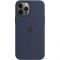 Чохол Apple Silicone Case for iPhone 12 Pro Max Deep Navy