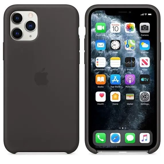 Чохол Apple Silicone Case Black for IPhone 11 Pro