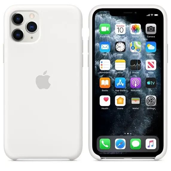 Чохол Apple Silicone Case White for IPhone 11 Pro