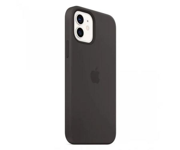 Чохол Apple Silicone Case Black for iPhone 12/12 Pro