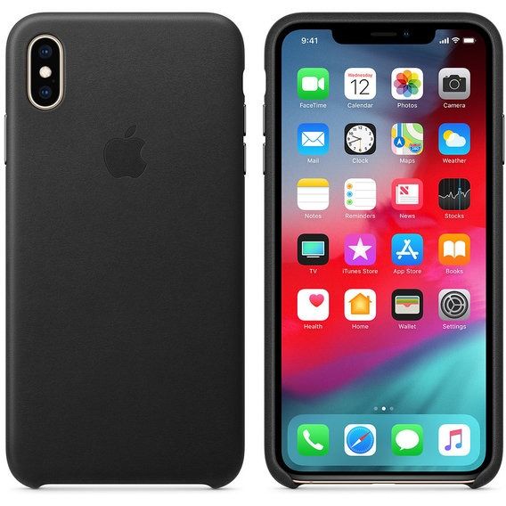 Чохол Apple Silicone Case Black for iPhone Xs Max