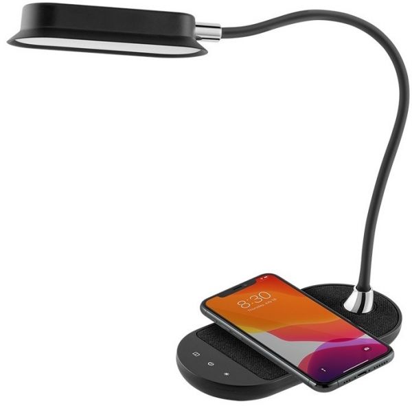 Лампа Momax Q.LED flex with Wireless Charging Black