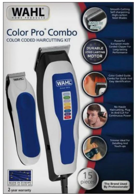 Машинка для стрижки WAHL 1395-0465 ColorPro Combo