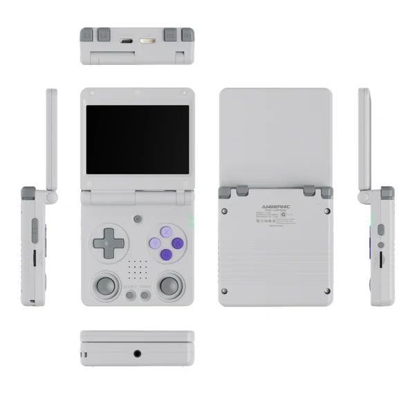 Портативная игровая приставка Anbernic RG 34XXSP 64GB Yellow Anbernic RG 34XXSP 64GB Gray