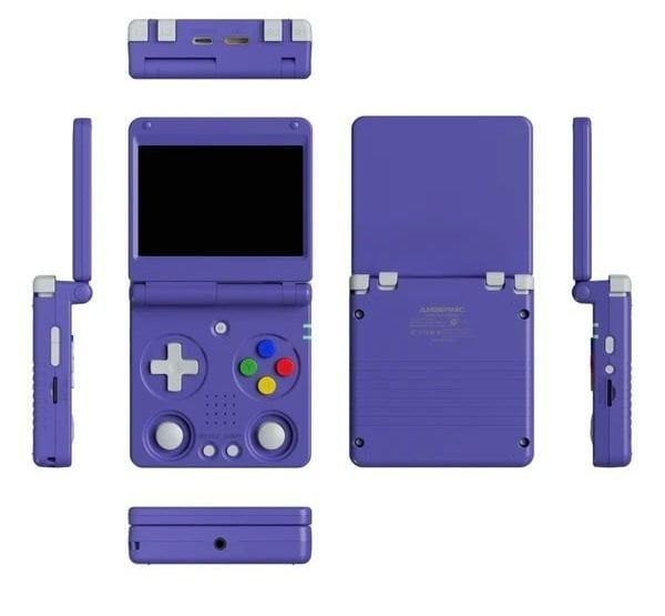 Портативна ігрова приставка Anbernic RG 34XXSP 64GB Indigo