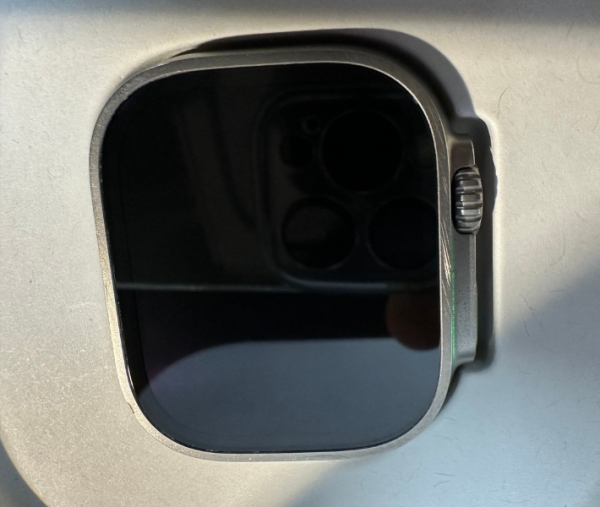 Apple Watch Ultra GPS + Cellular 49mm Titanium Black/Gray Loop MQFW3FD/A  (відмінний стан)