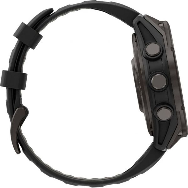 Смарт-годинник Garmin Fenix 8 Pro 47 mm AMOLED Carbon Gray DLC (010-03198-00/01)