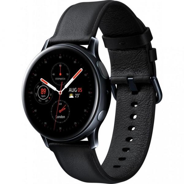 Смарт-годинник Samsung Galaxy Watch Active 2 44mm Black Stainless steel (SM-R820NSKA)