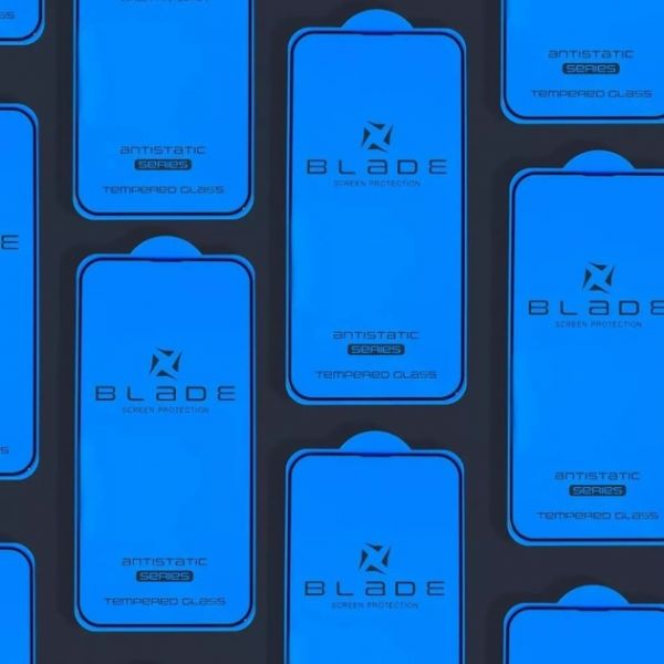 Захисне скло BLADE ANTISTATIC Series Full Glue iPhone 13/13 Pro/14 (black)