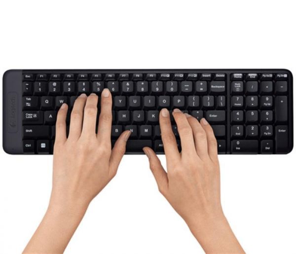 Комплект (клавіатура, миша) Logitech Wireless MK220 Combo Black