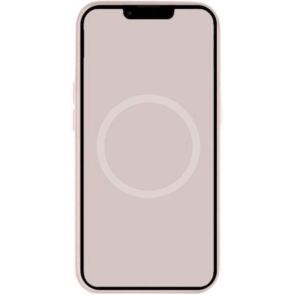 Чохол Apple Silicone Case with Animation & MagSafe iPhone 15 (1:1 original), Light Pink