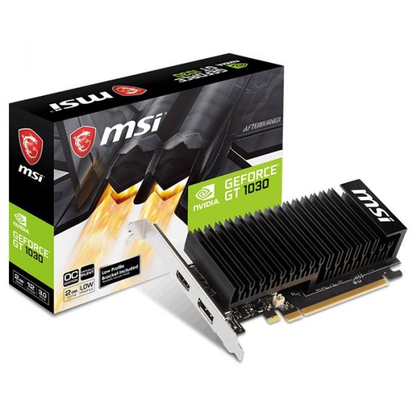 Відеокарта MSI GeForce GT 1030 2GB GDDR4 LP OC (912-V809-3817)