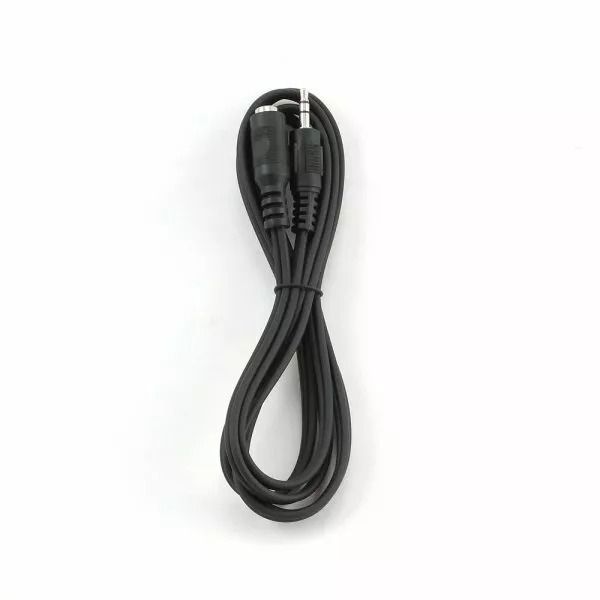 Аудіо-кабель Cablexpert 3.5 мм - 3.5 мм (M/F), 2 м, Black (CCA-423-2M)