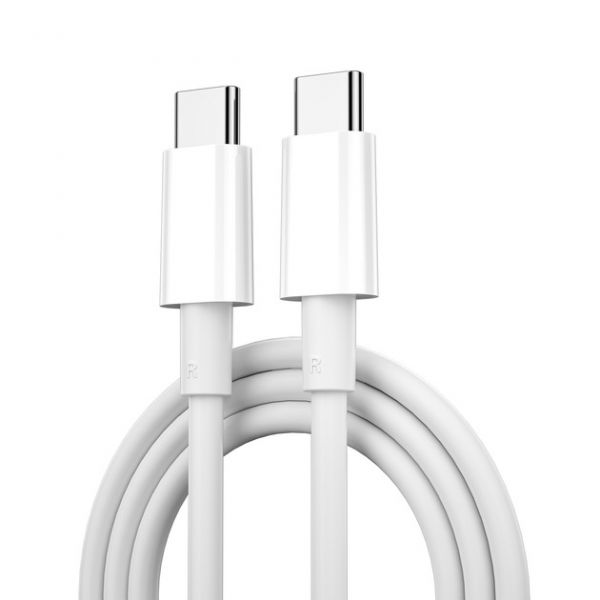 Кабель WIWU YouPin Data Cable 100W Max (Wi-C008) USB-C to USB-C 1м, White