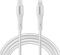 Кабель Glasscove BRAID Type-C - Lightning 30w 1.2m (GB-CL130WH) White