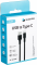 Кабель Glasscove FLEX USB - Type-C 3A 1m (GF-AC13BK) Black