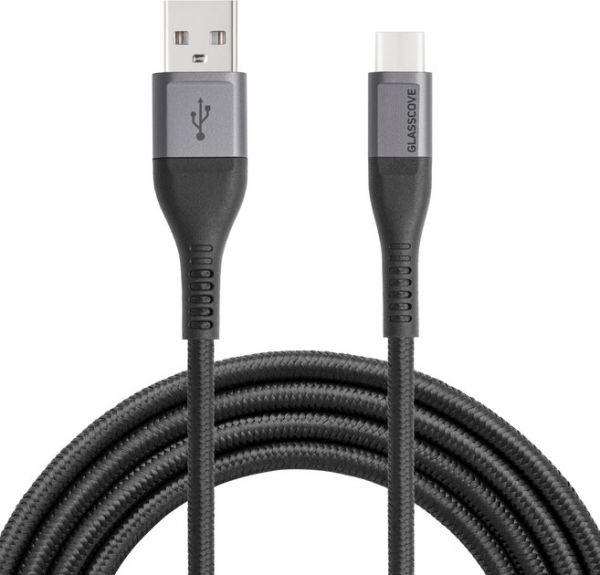 Кабель BRAID2 USB - Type-C 3A 1m (GB-AC13BK) Black